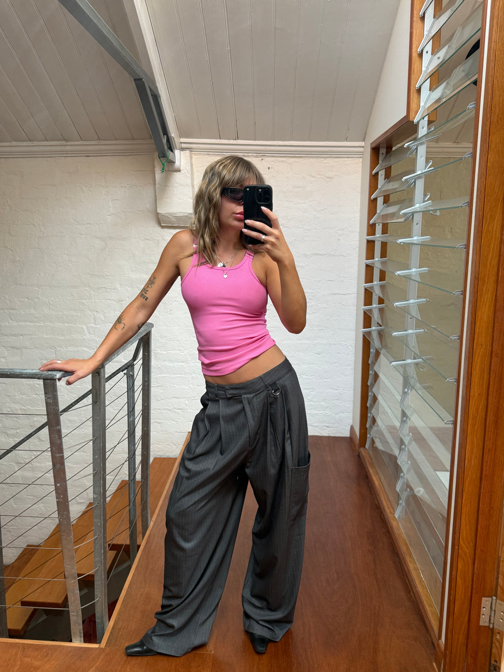 HARDWARE TANK- PINK