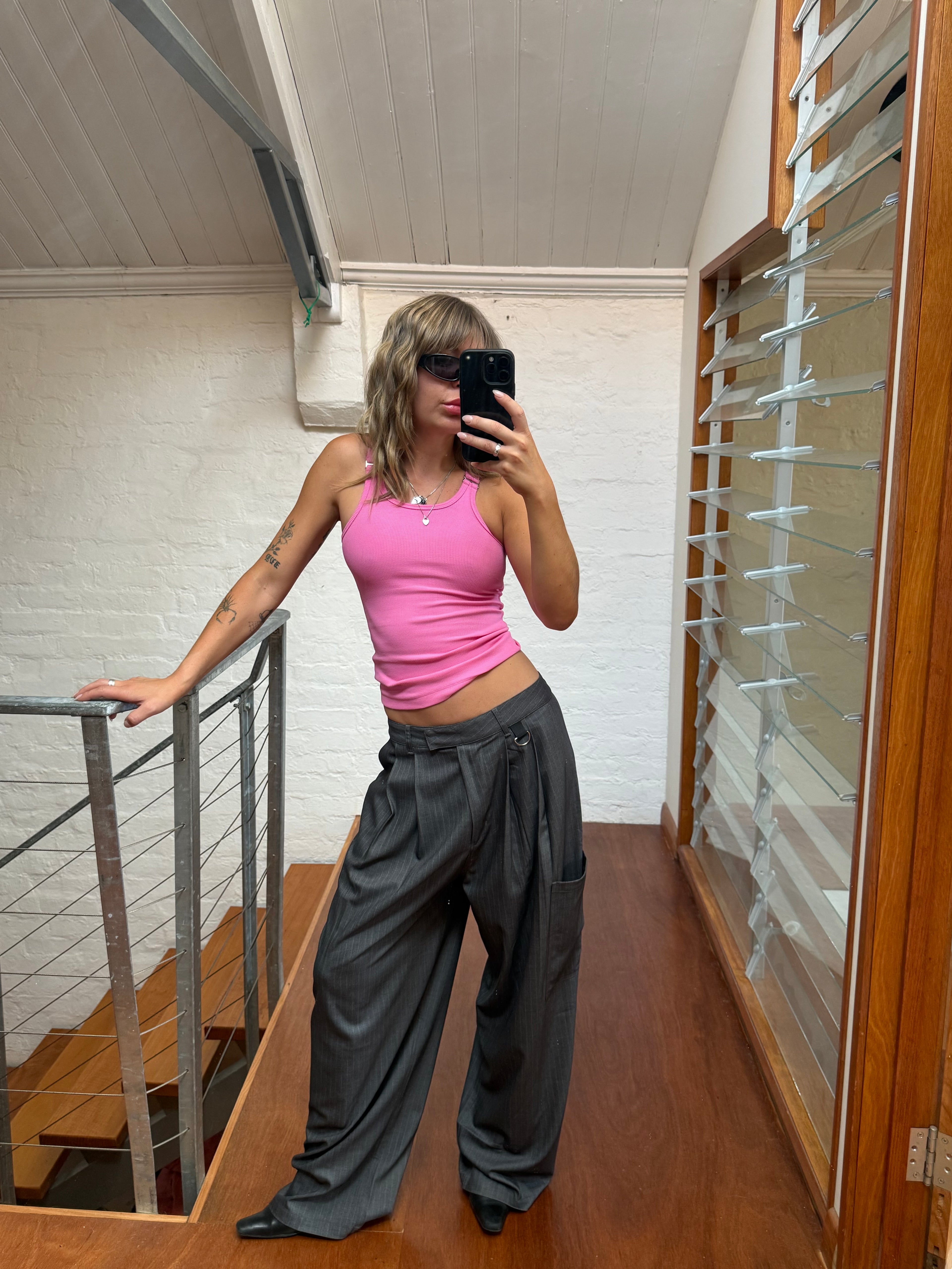 HARDWARE TANK- PINK