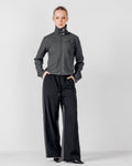 TRACK-SUIT PANT Black Pinstripe/Grey