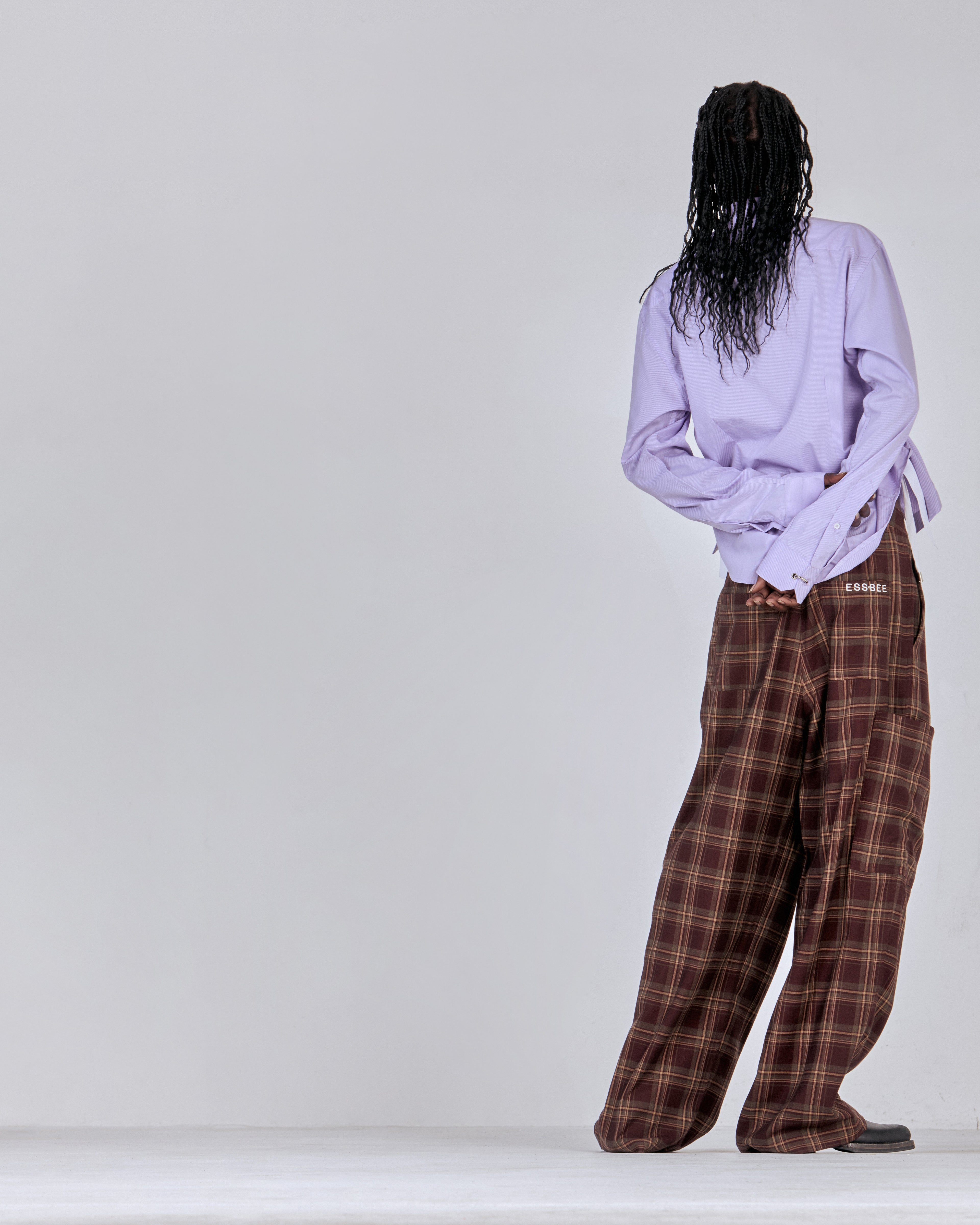 SUIT PANT- TARTAN