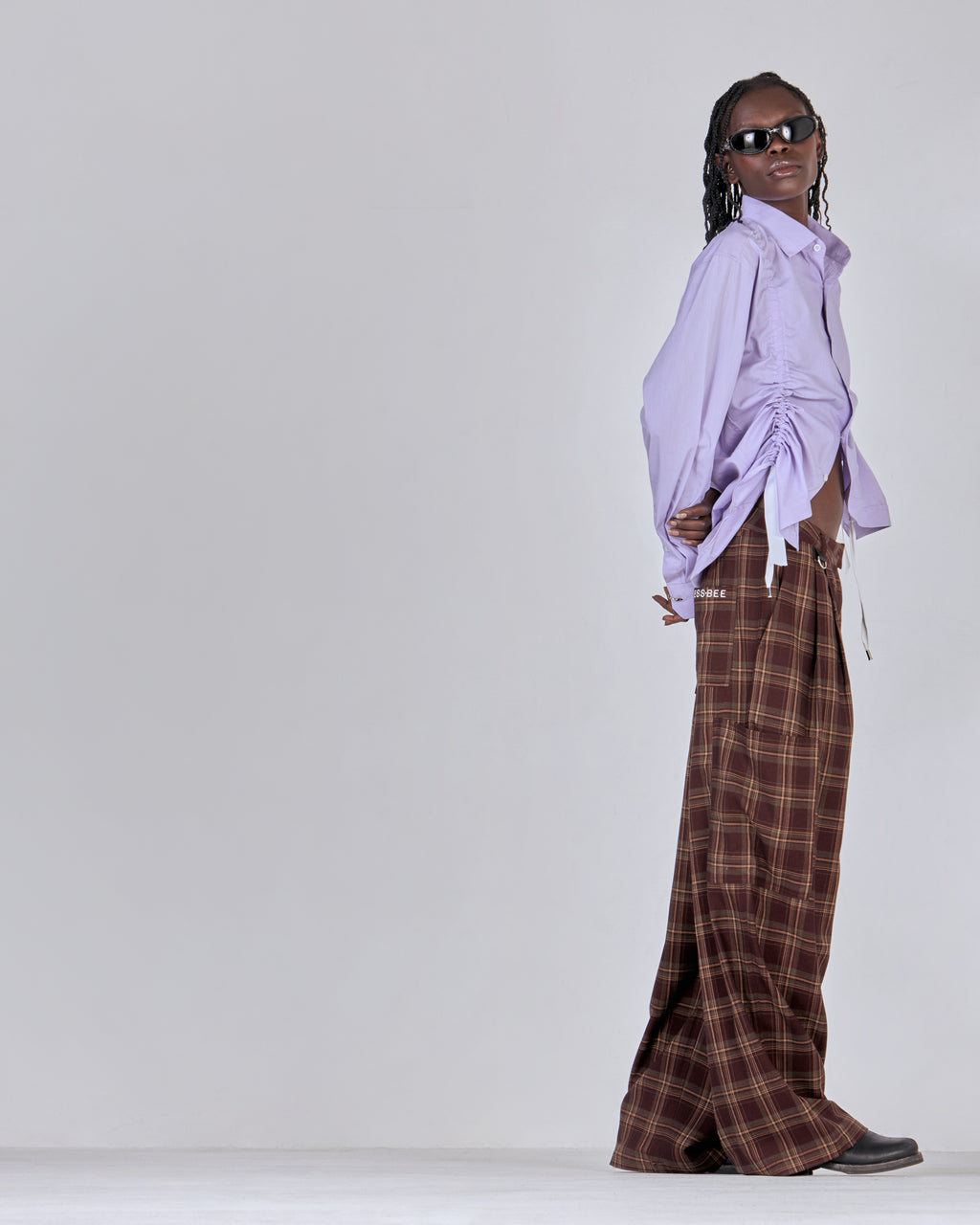 SUIT PANT- TARTAN