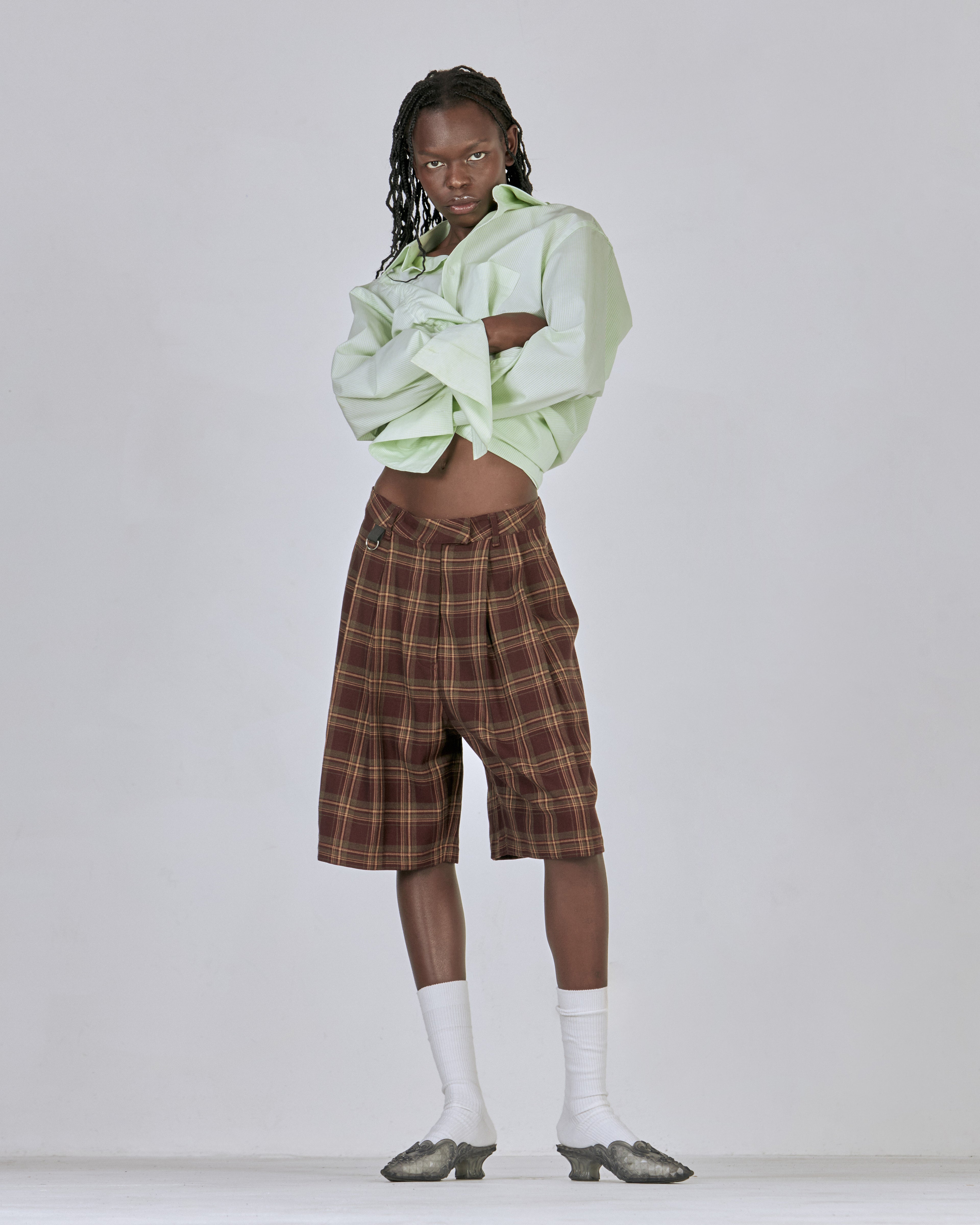 SUIT SHORT- TARTAN