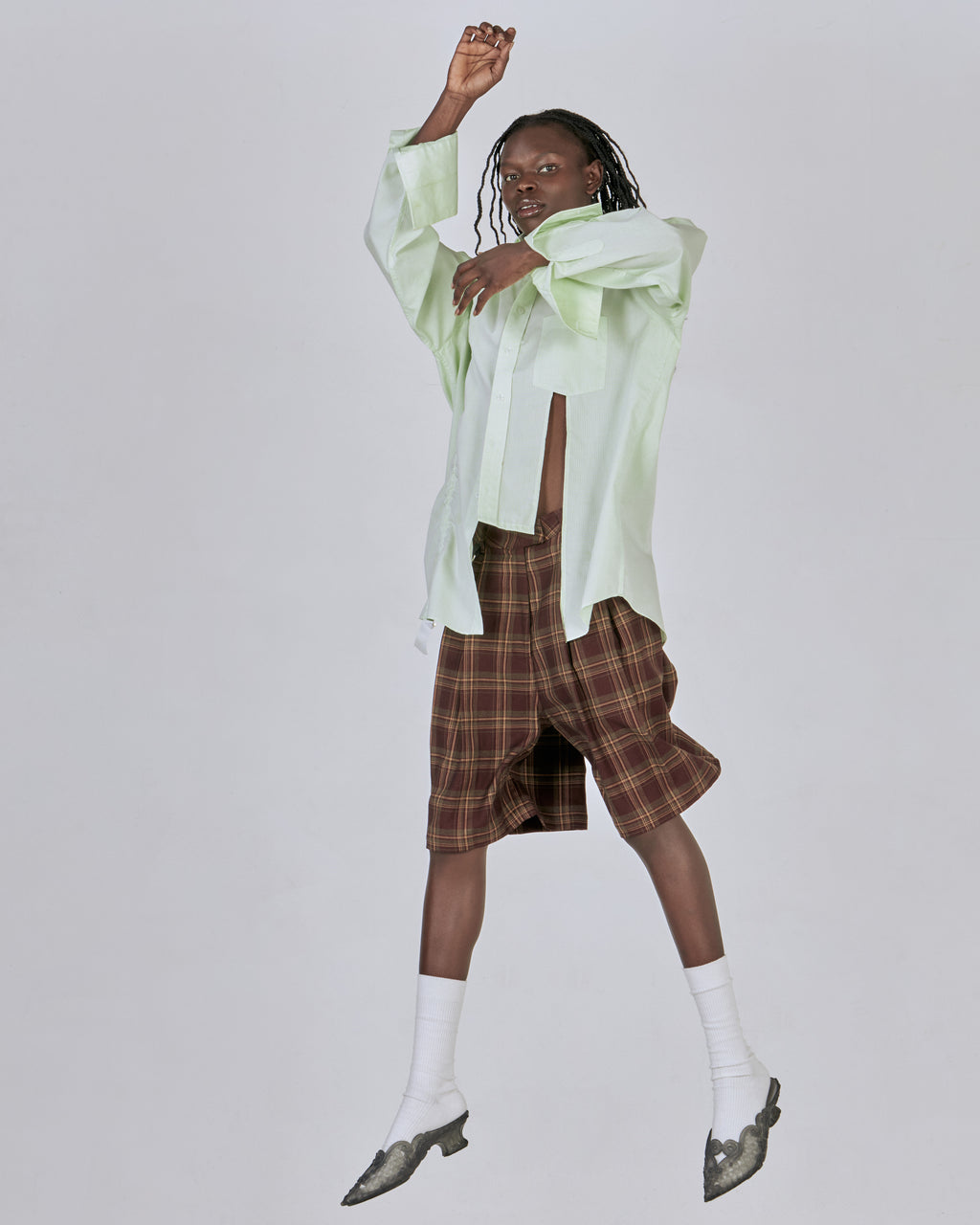 SUIT SHORT- TARTAN