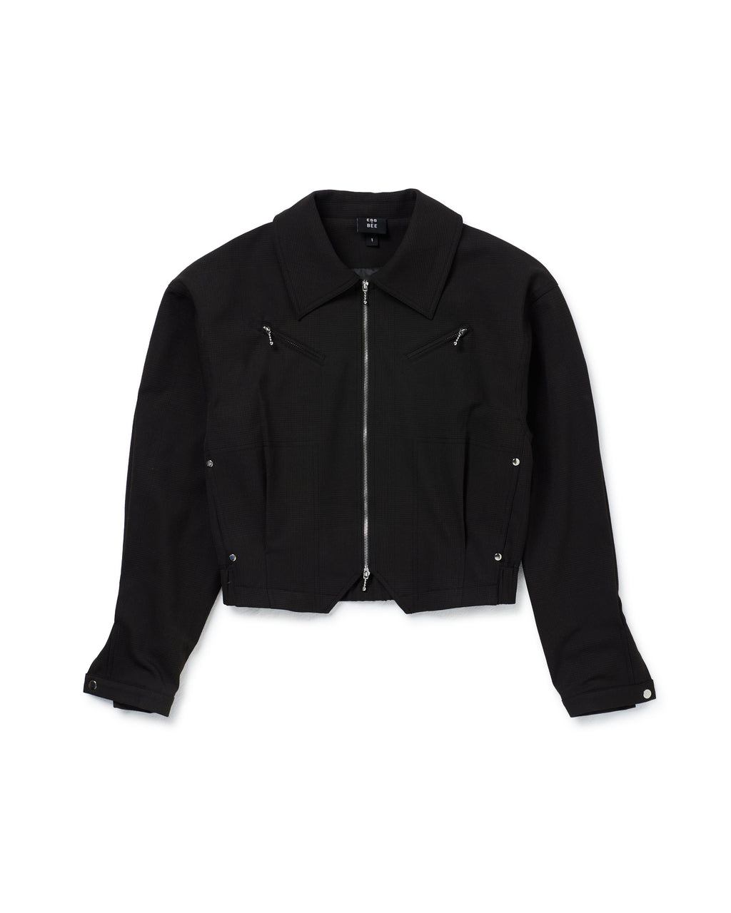 EVERYDAY JACKET- Black Pinstripe