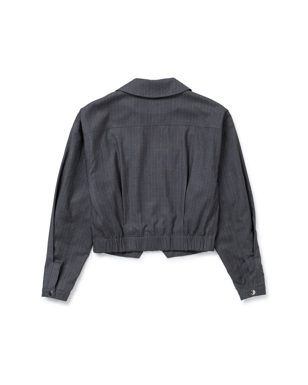 EVERYDAY JACKET- Grey Pinstripe