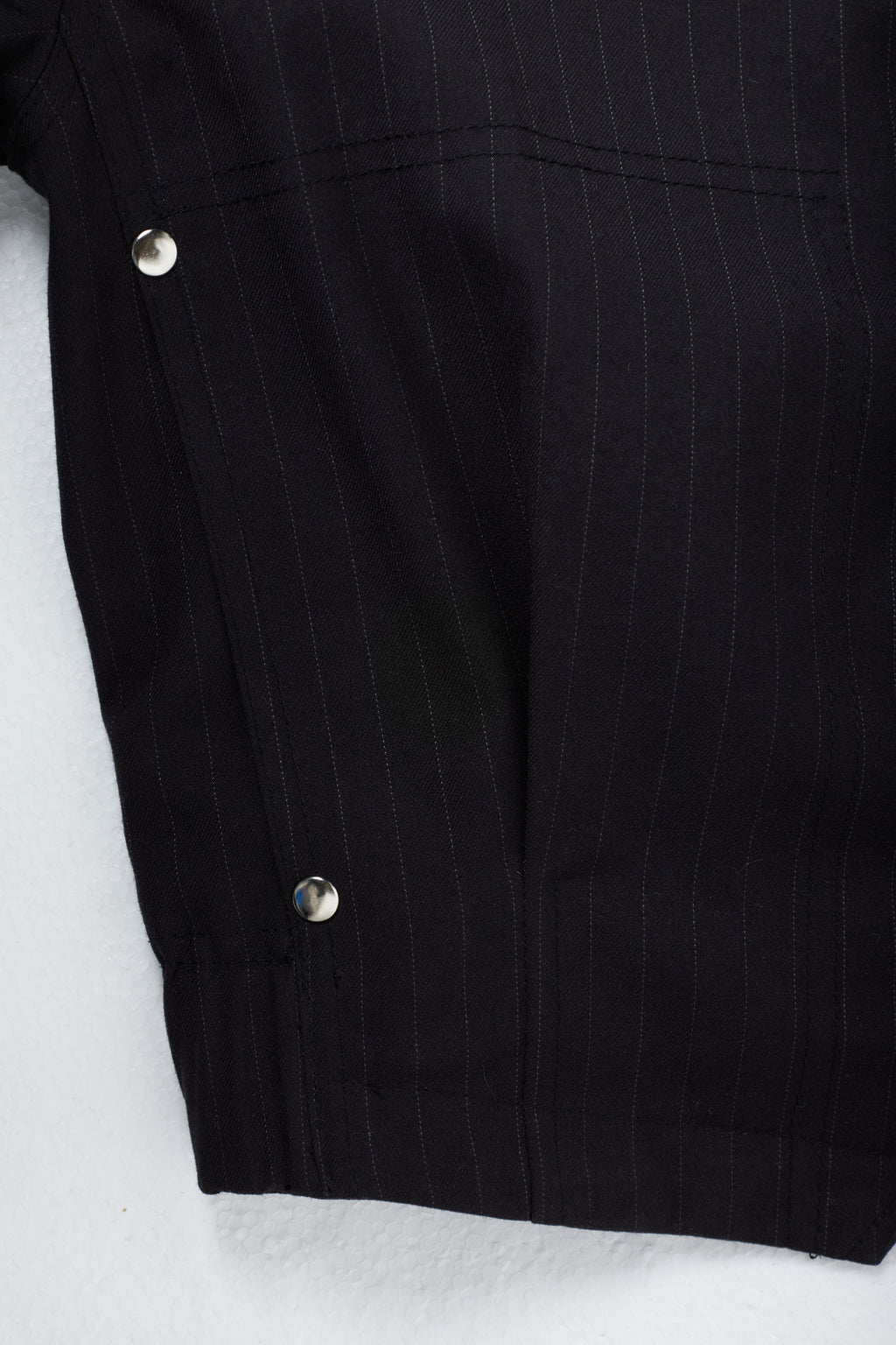 EVERYDAY JACKET- Black Pinstripe