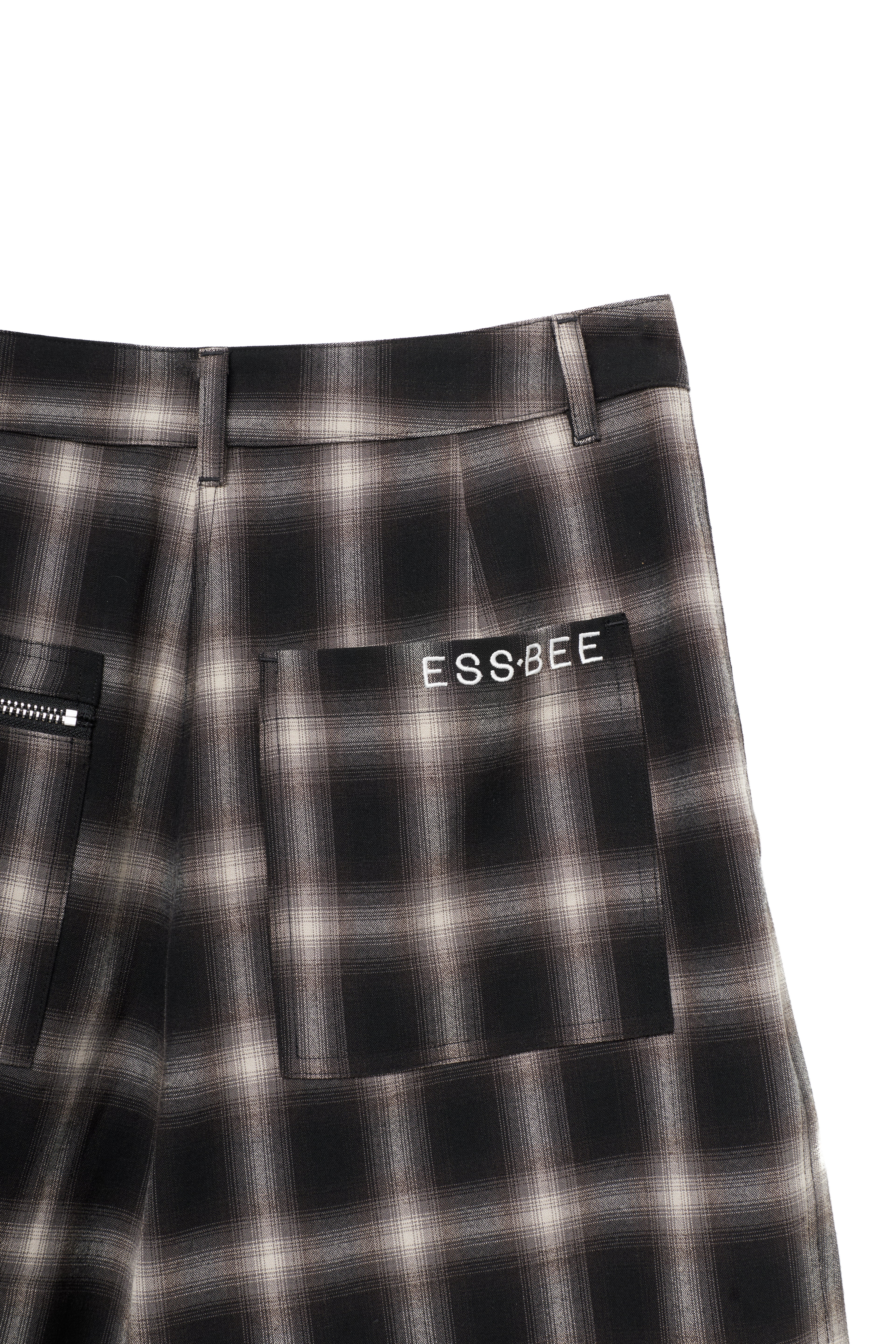 SUIT SHORT- Hazy Plaid