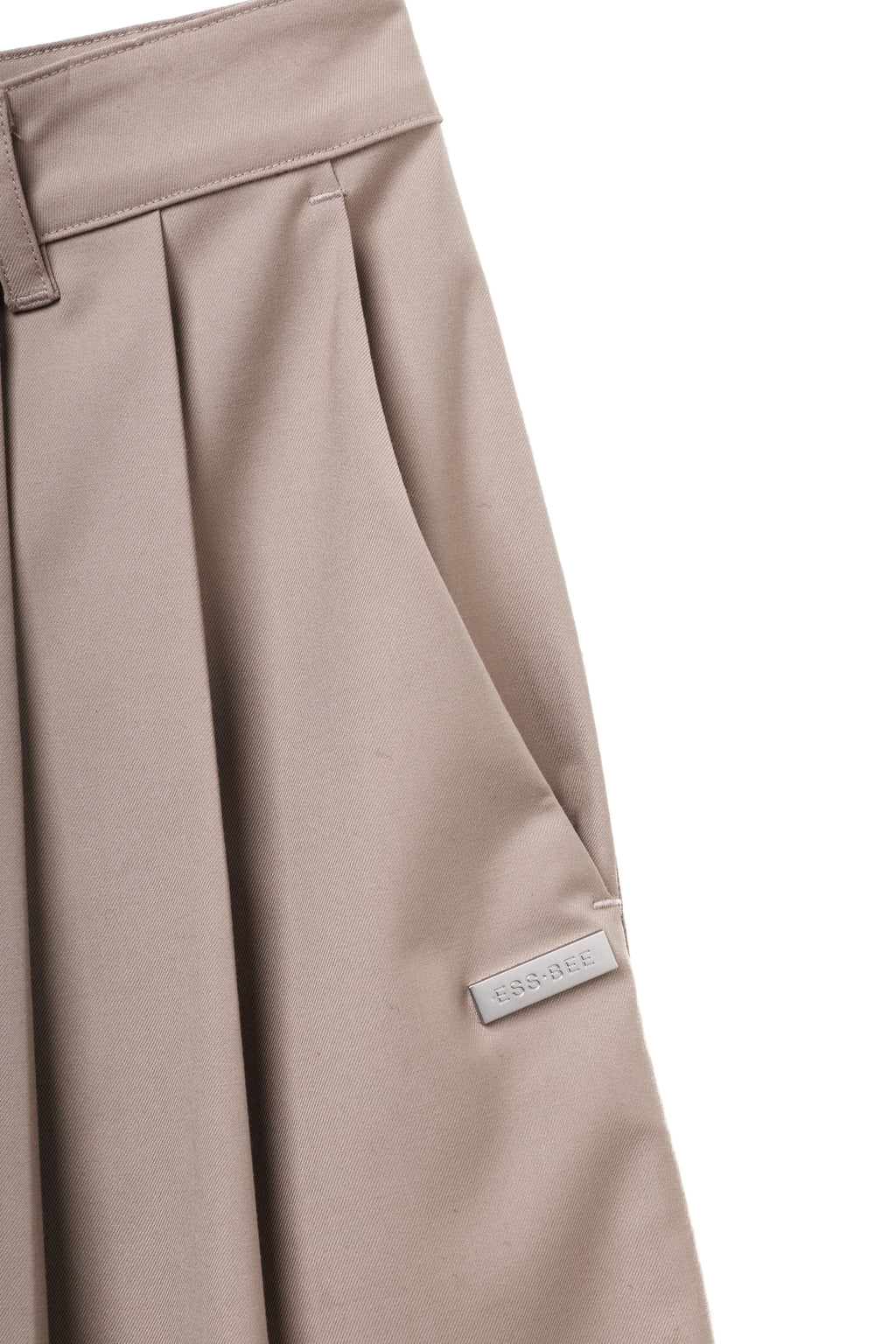 SUIT PANT - Taupe