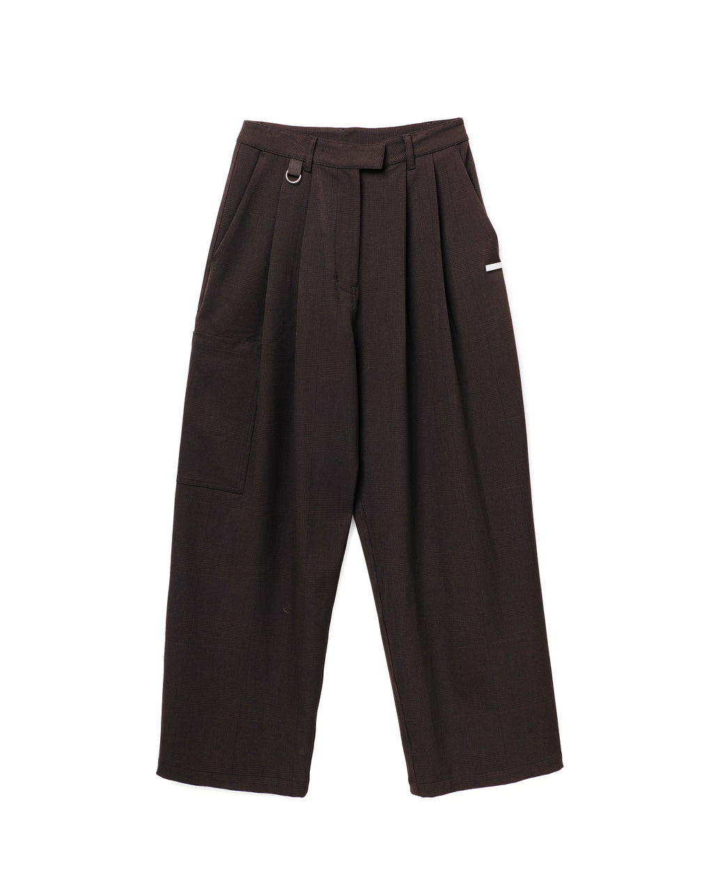 SUIT PANT- Chocolate Plaid