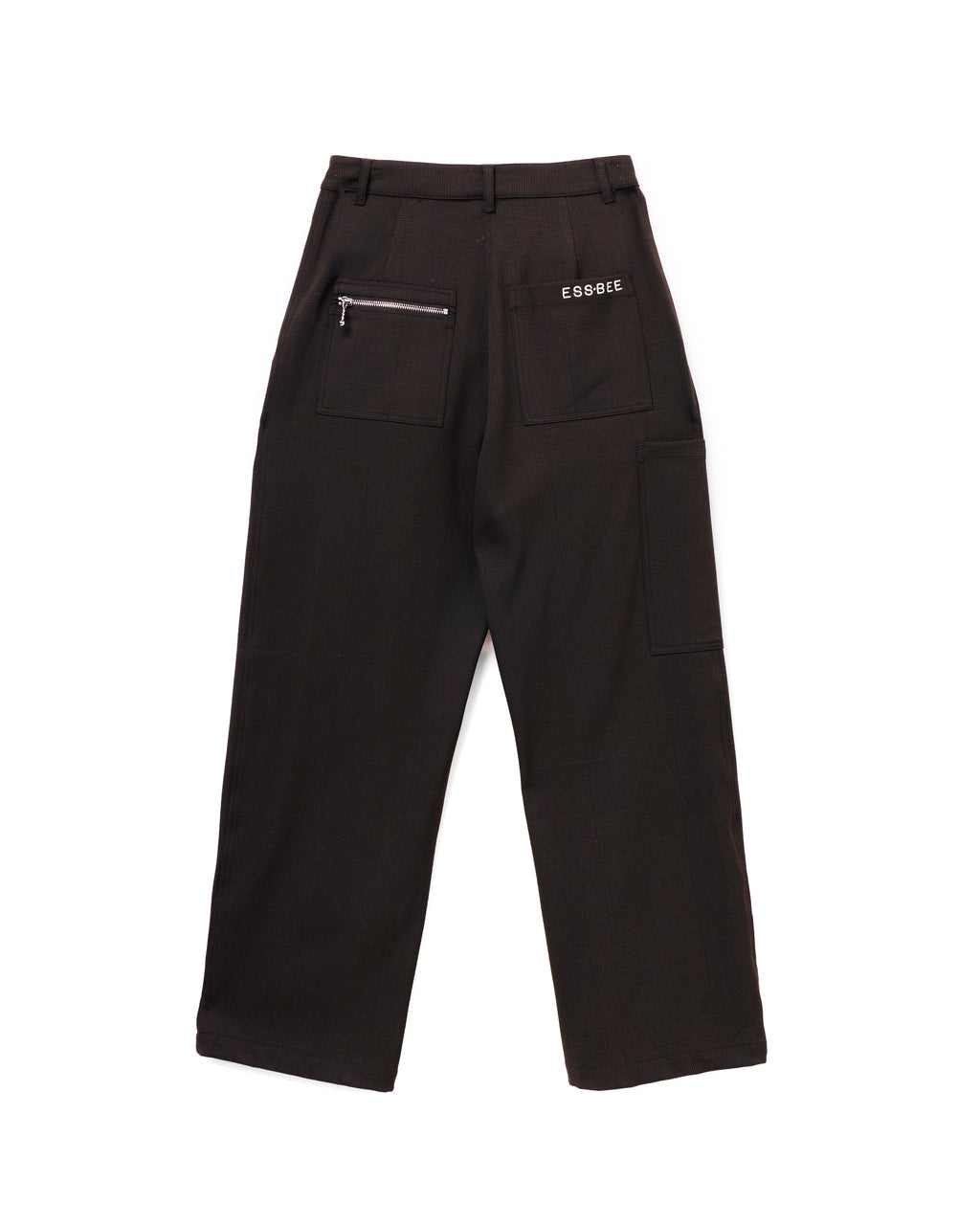 SUIT PANT- Chocolate Plaid