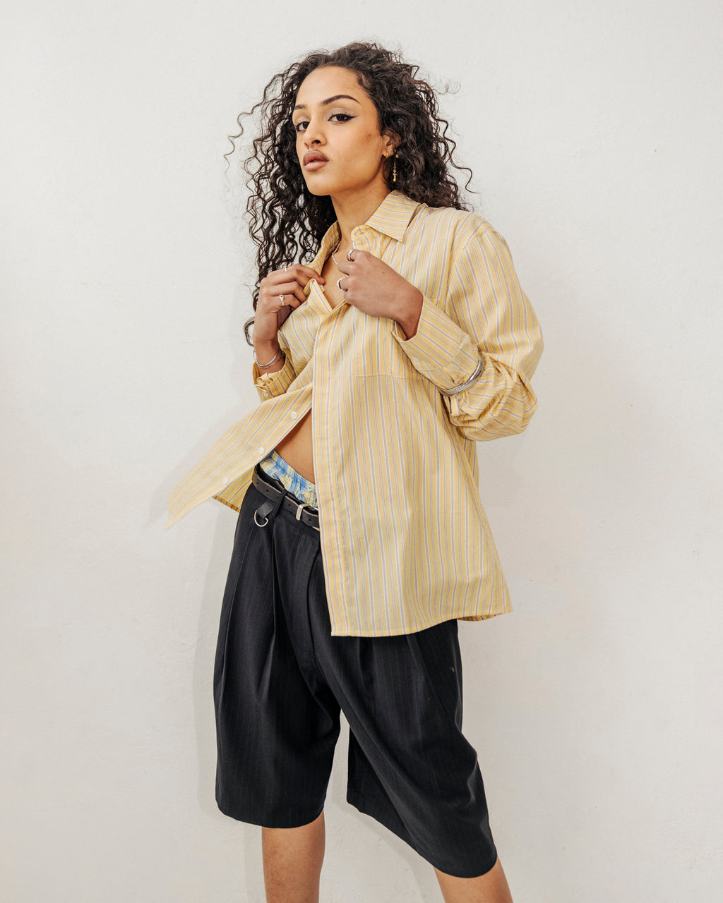 BUSINESS AS USUAL SHIRT- BUTTER