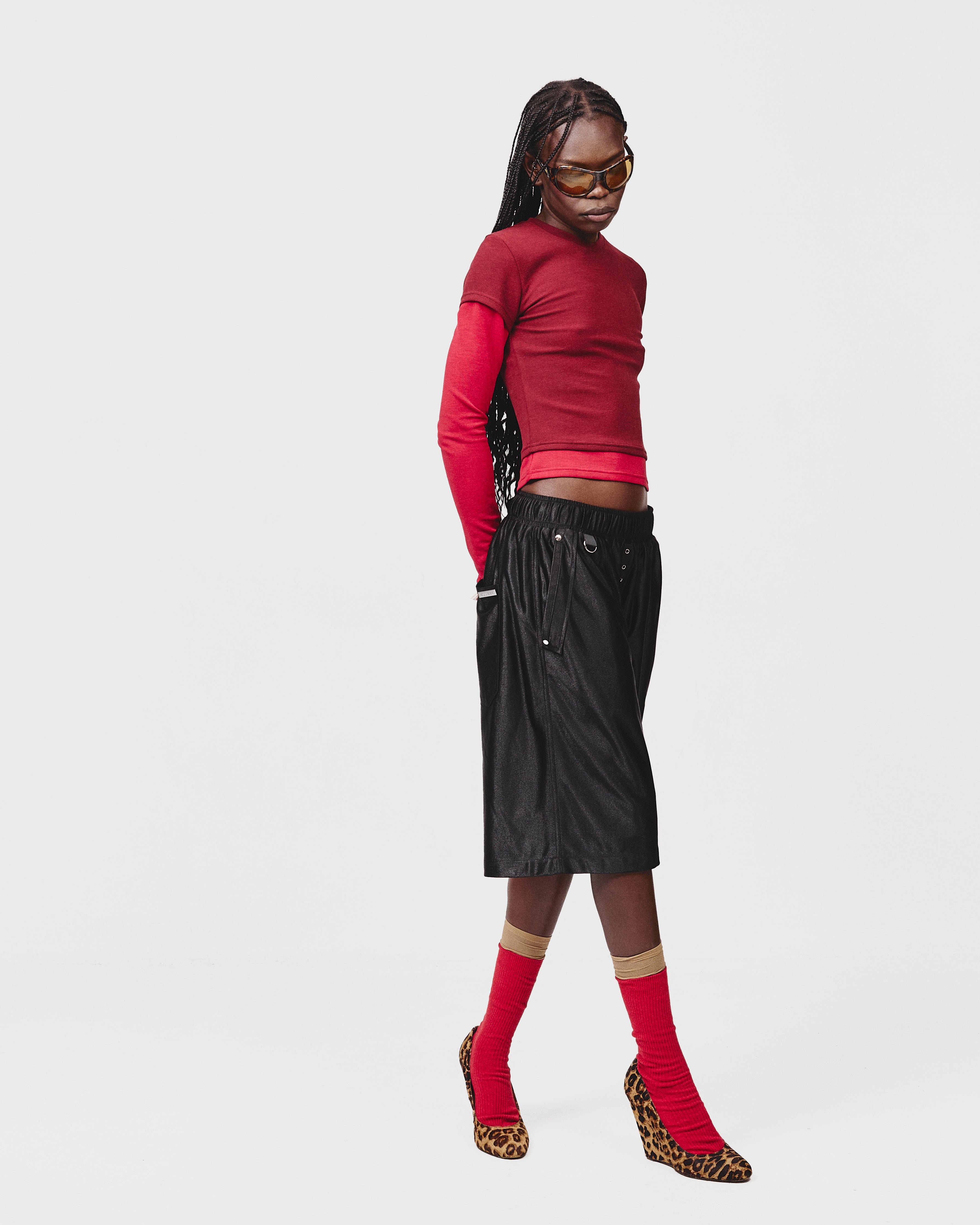 TRAINING SHORT- Hi Shine Black