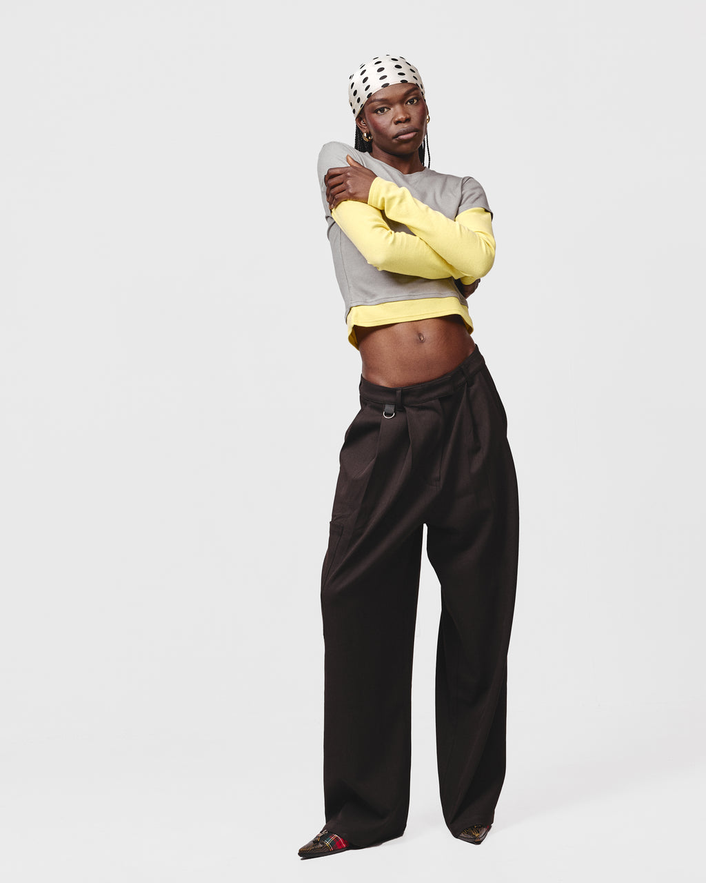 SUIT PANT- Chocolate Plaid