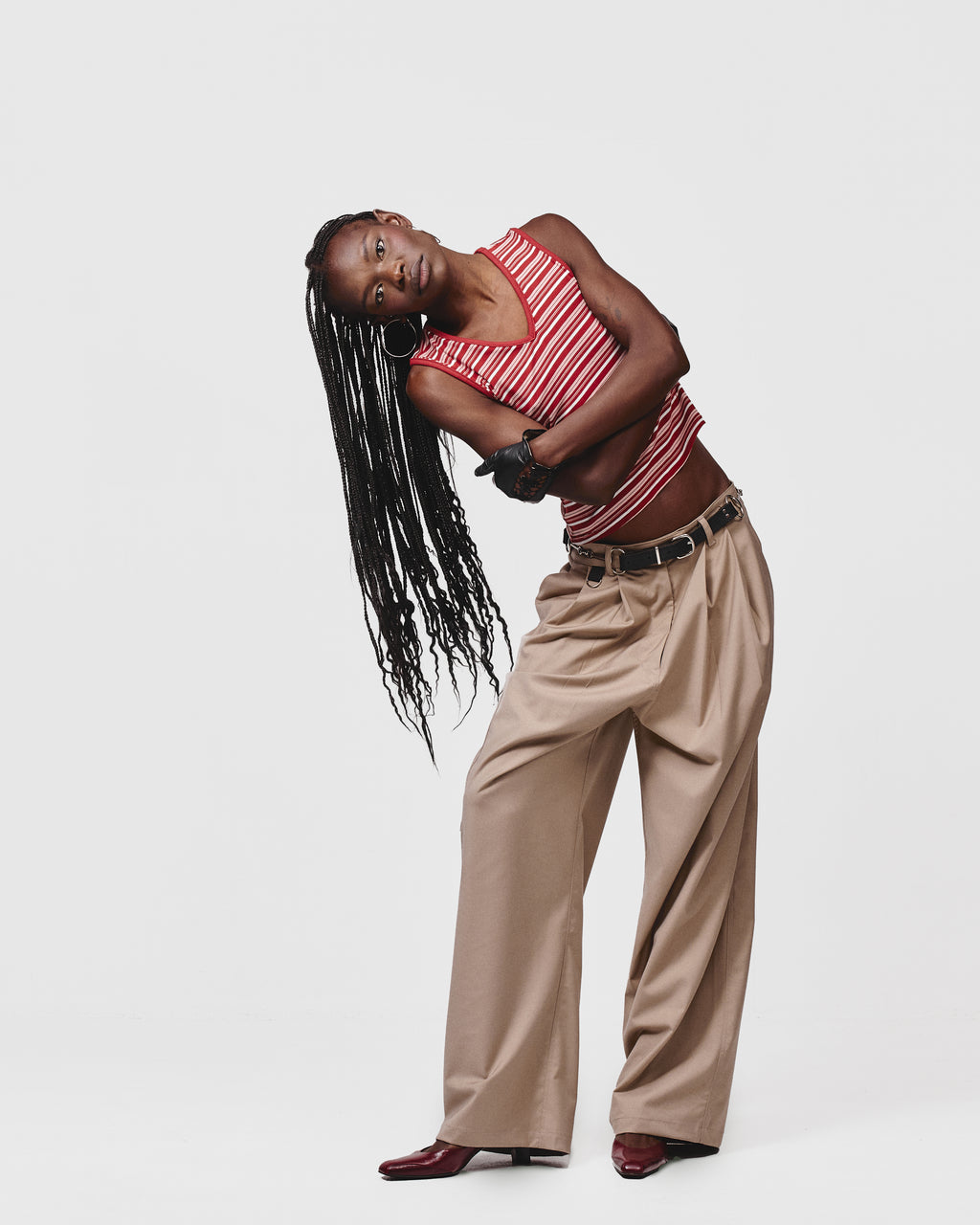 SUIT PANT - Taupe