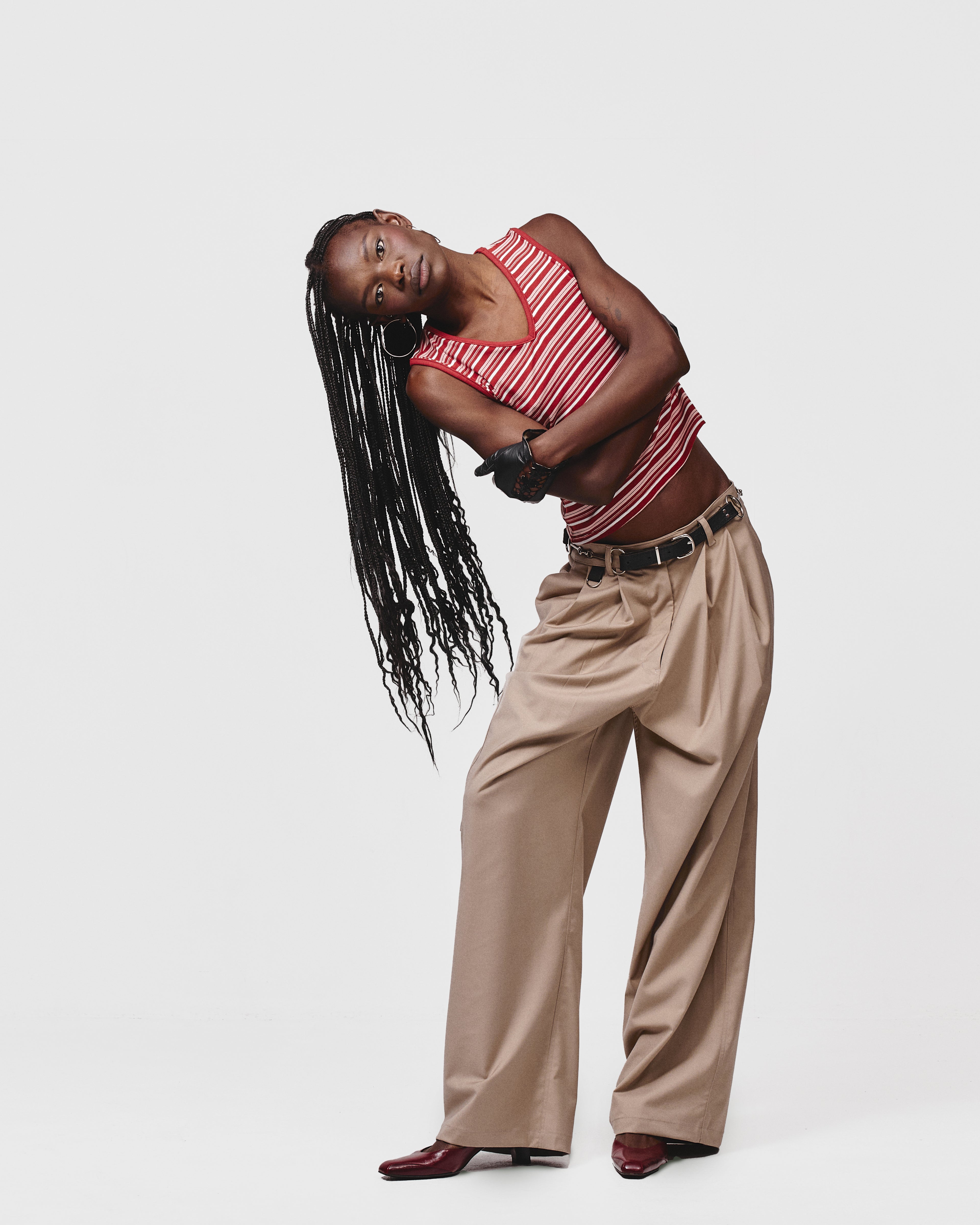 SUIT PANT - Taupe