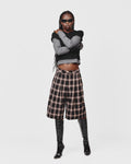 SUIT SHORT- Hazy Plaid