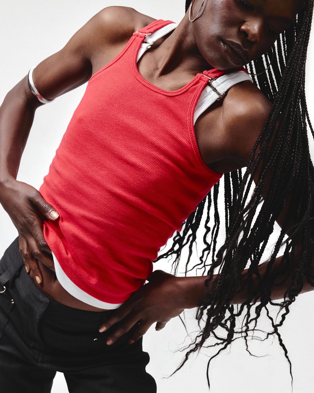 HARDWARE TANK-  RED
