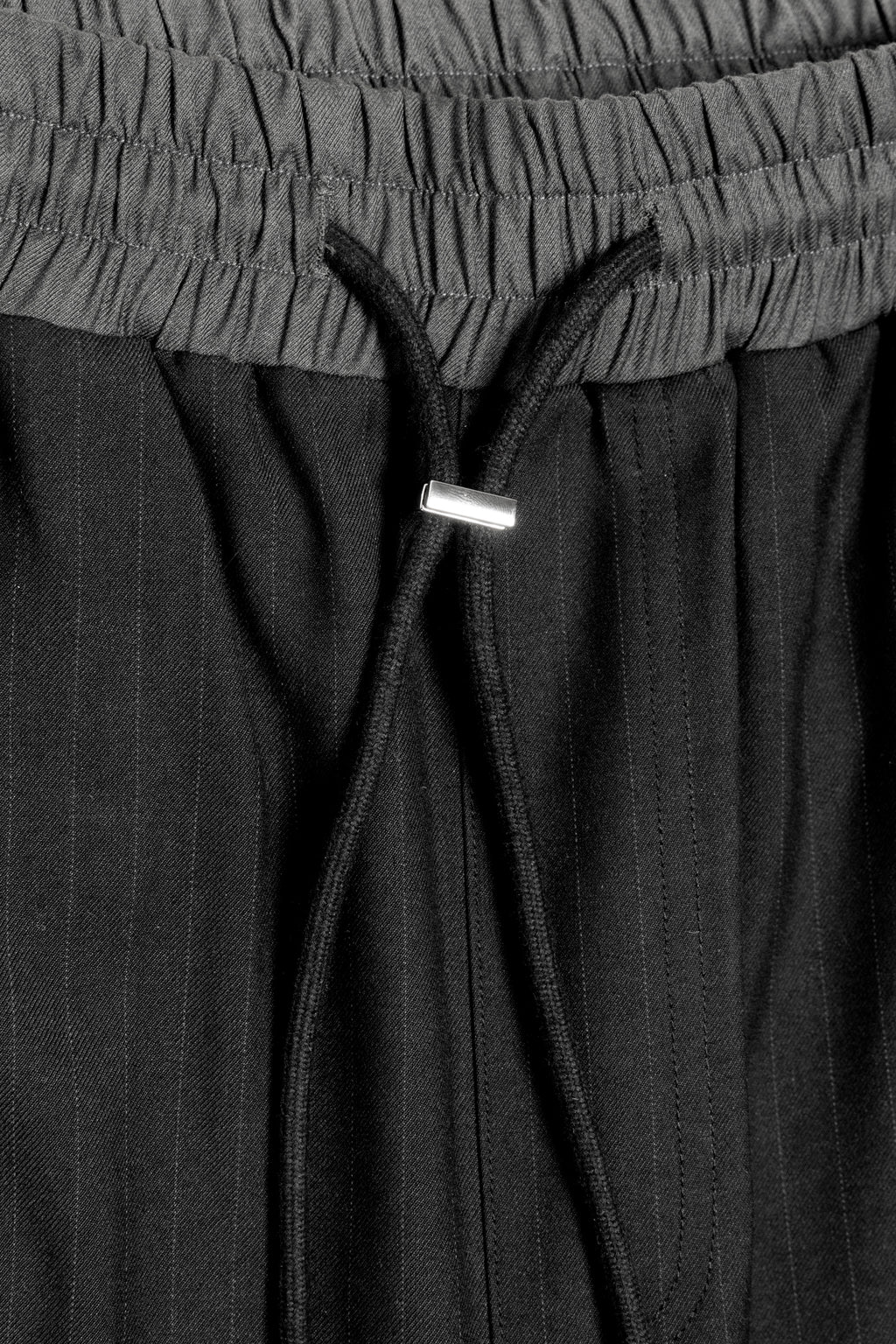 TRACK-SUIT PANT Black Pinstripe/Grey