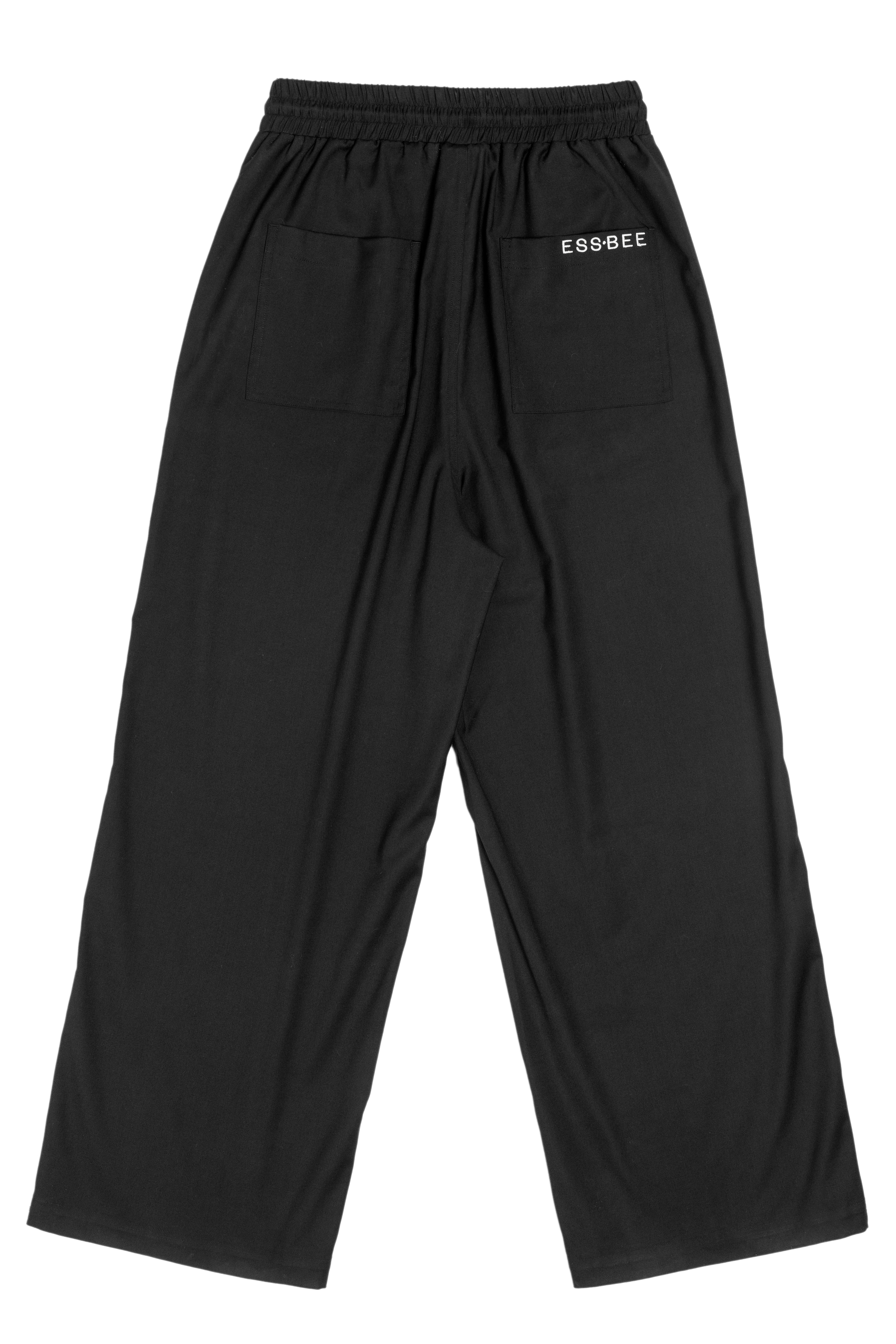 TRACK-SUIT PANT Grey Pinstripe/Black