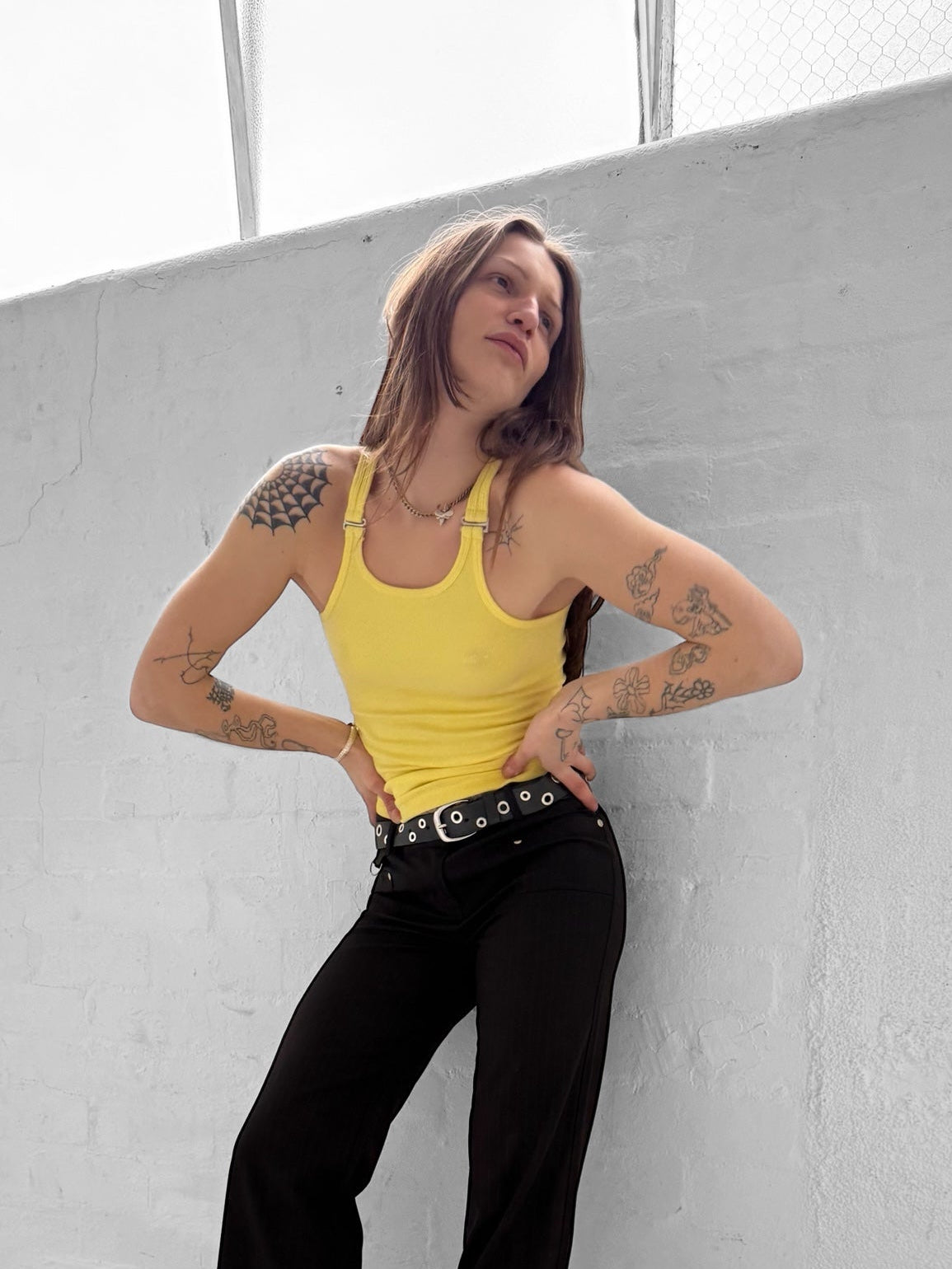 HARDWARE TANK- LEMON