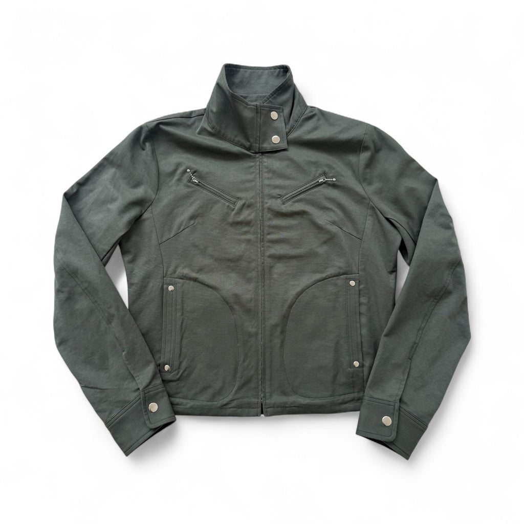 TRACK-SUIT JACKET-DUSTY OLIVE