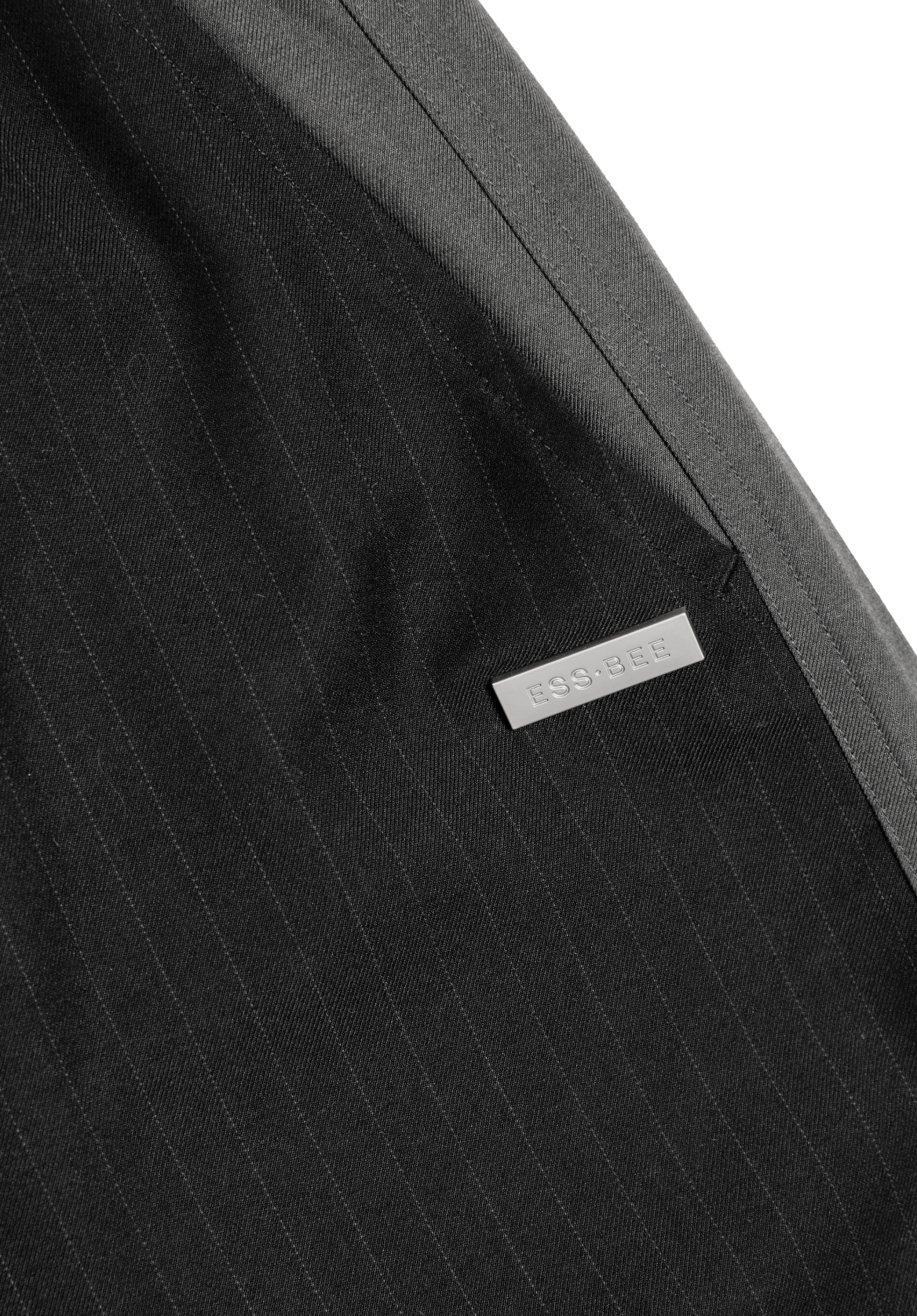 TRACK-SUIT PANT Black Pinstripe/Grey