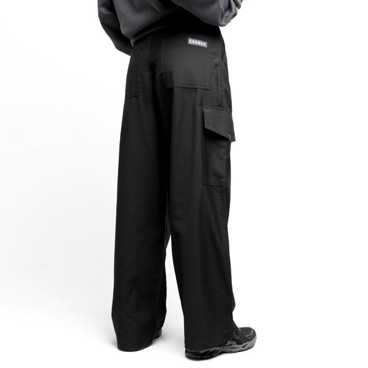 CARGO TROUSER- BLACK